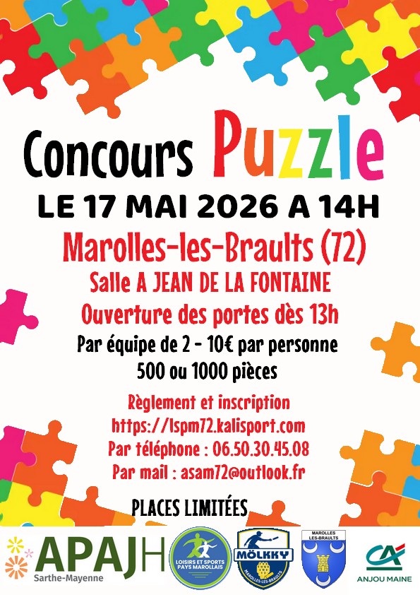 Concours de Puzzle - 17 mai 2026